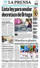 La Prensa Newspaper in Nicaragua