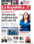 La Republica International Newspaper in Peru